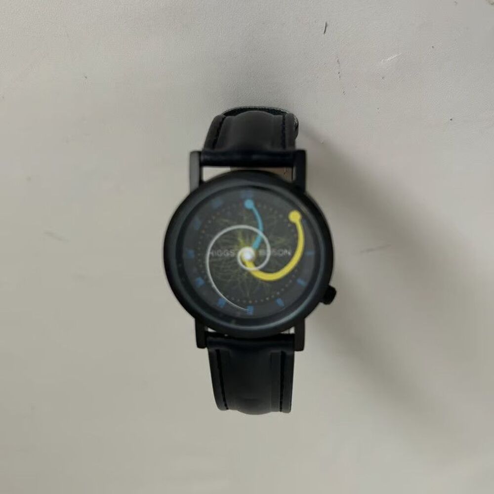Unemployed Philosophers Guild Higgs Boson Watch Science Physics Tempus Fugit
